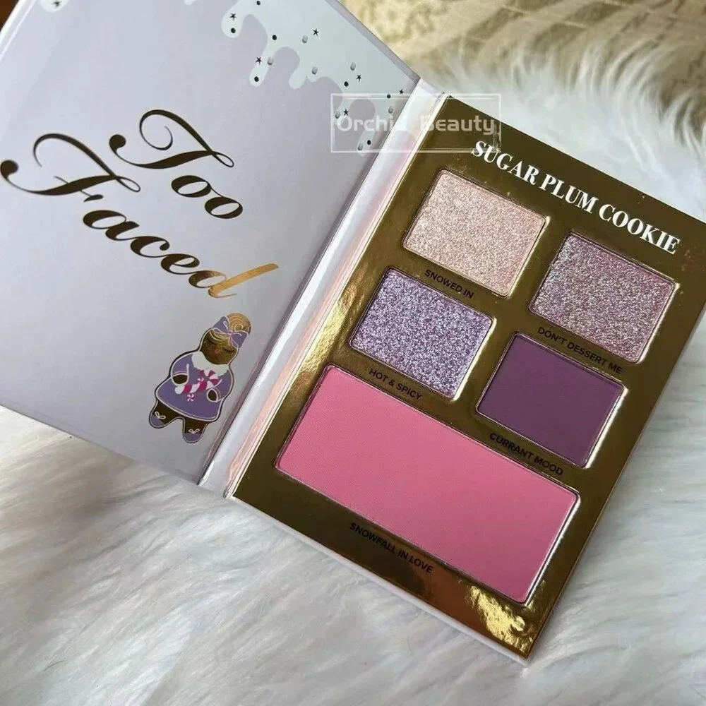 🆕️Too Faced, Sugar Plum Cookie Palette Eyeshadow/Blush